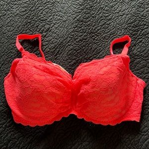 Victoria's Secret Neon Lace Underwire Bra size 34DD